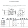 Насос поверхностный многоступенчатый LEO 4ACM100S L16277